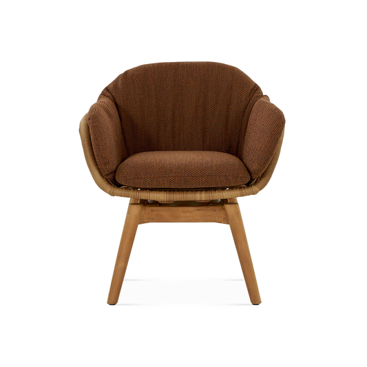Stay - Chaise extérieure en teck par Cane-line