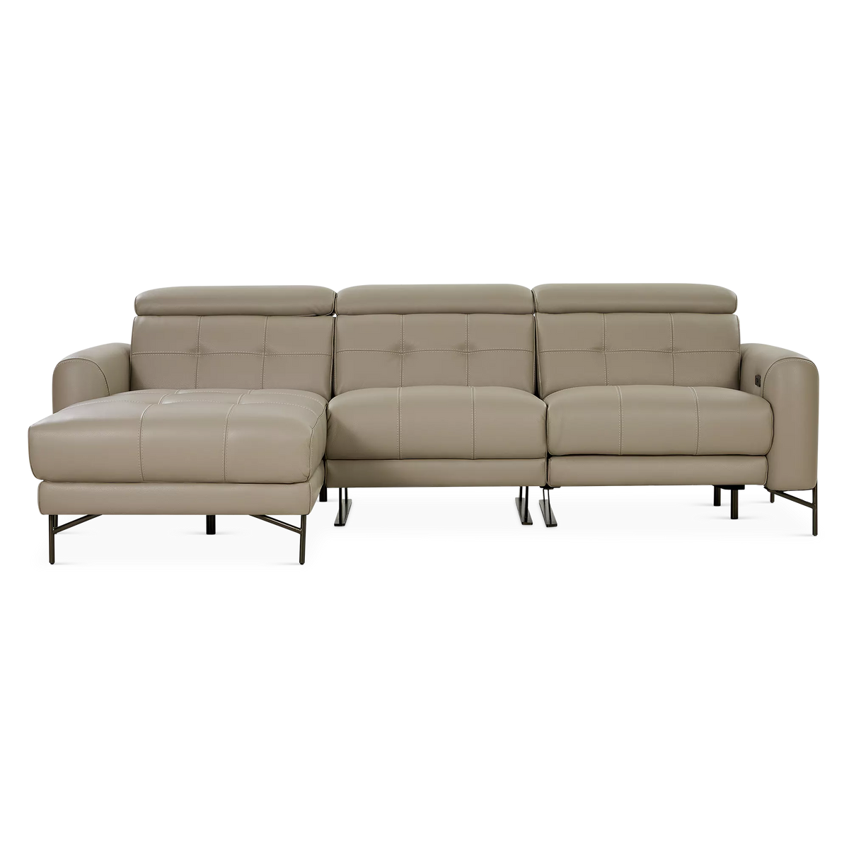 Modena - Power Recline Sectional Sofa by Incanto