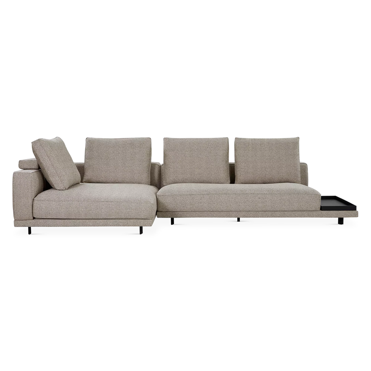 Catena Dusk - Canapé sectionnel en tissu par Furninova