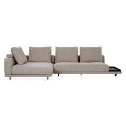 Catena Dusk - Canapé sectionnel en tissu par Furninova