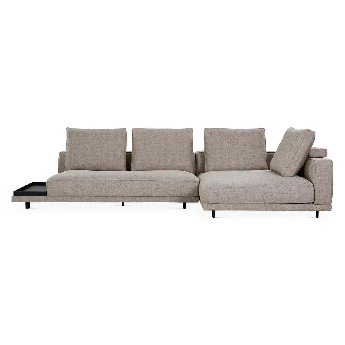 Catena Dusk - Canapé sectionnel en tissu par Furninova