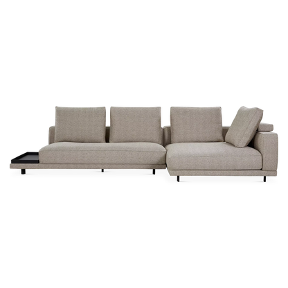 Catena Dusk - Canapé sectionnel en tissu par Furninova
