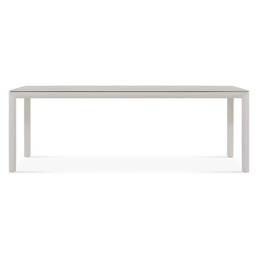 Mona - Table de salle à manger extérieure en céramique