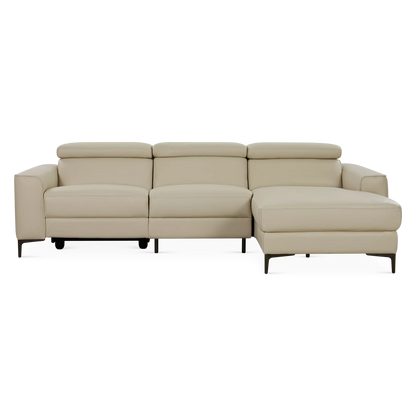 Dave - Power Recline Sectional Sofa by Incanto