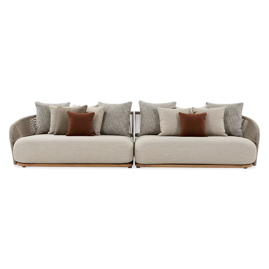 Muscade - Outdoor Rope 2-Piece Sectional Sofa