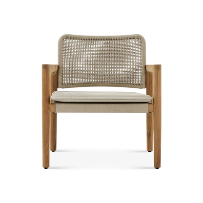 Julio - Fauteuil accent extérieur en teck