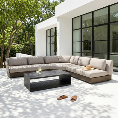 Bari - Outdoor Aluminium Modular Sectional Sofa