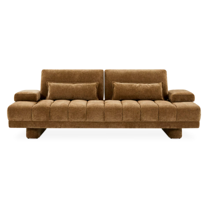 Cate - 2.5-Seater Fabric-Upholstered Sofa