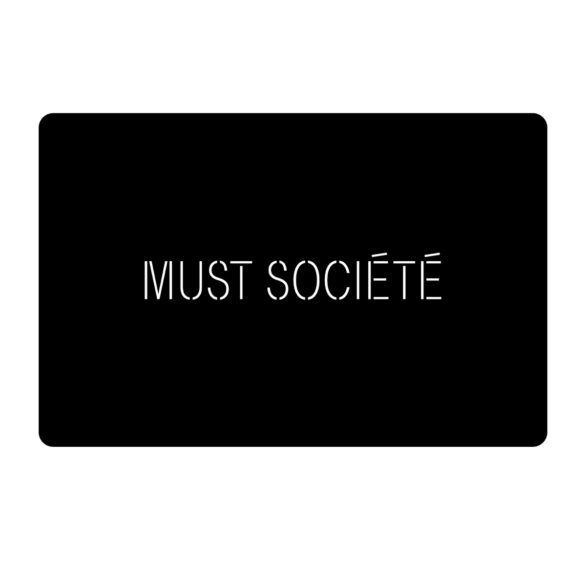 Gift Card - MUST Société