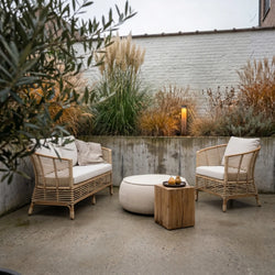 Sun - Outdoor Wicker 2-Seater Sofa