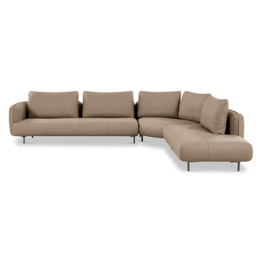 Crystal - Leather Sectional Sofa