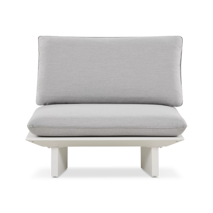 Statement - Outdoor Aluminium Modular Armless Chair