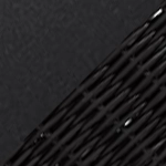 Charcoal / Black Wicker swatch