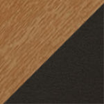 Teak Finished Aluminium / Charcoal swatch