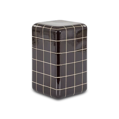 Claire - small brown clay side table