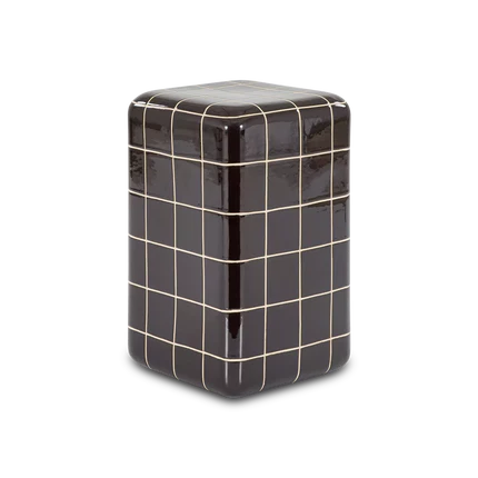 Claire - small brown clay side table