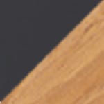 Charcoal / Natural Teak swatch