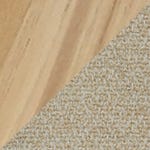Teak / Tonal Boucle Sesame swatch